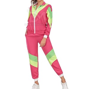 Ensemble coupe-vent unisexe imperméable couleur unie respirant 100 % coton avec doublure polaire sportive écologique 2-en-1 veste et survêtement - Product Image 4