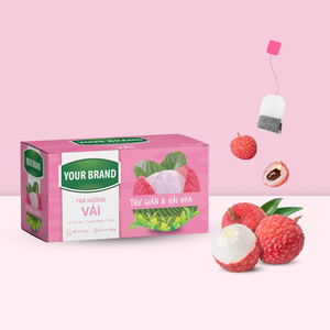 ถุงชาธรรมชาติย่อยสลายได้แบบย่อยสลายได้ถุงชาผลไม้สมุนไพรจากเวียดนามพร้อมเชือกและแท็ก - Product Image 1