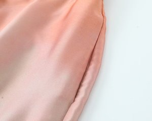 Pantalones Elegantes de Pierna Ancha con Degradado de Color, Satinados, Largos, Holgados, de Verano para Mujer, 100% Algodón, Transpirables y de Secado Rápido - Product Image 5