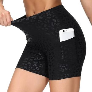Pantalones Cortos de Verano para Mujer y Niña, con Logotipo Personalizado, de Cintura Alta Elástica, de Secado Rápido, con Efecto Levanta Glúteos, de Spandex - Product Image 1