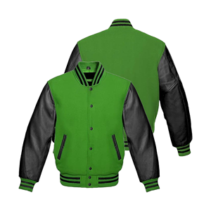 Veste universitaire décontractée pour homme de haute qualité, chaude pour l'hiver, coupe ajustée, grande taille, style Letterman - Product Image 6