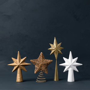 Adorno de árbol de estrella de hierba marina natural tejido a mano estilo costero adornos navideños decoración al por mayor en Vietnam - Product Image 6
