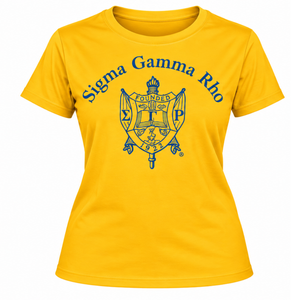 ซิกมาแกมมาโรเสื้อยืดสีทองพิมพ์ลายกราฟิกสีน้ำเงิน 1922 แขนสั้นคอกลมกรีกสอโรริตี้เครื่องแต่งกายเสื้อลำลองคลาสสิก - Product Image 3