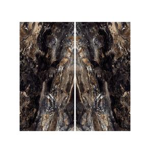 Carreaux de dalle de porcelaine série noire moderne de haute qualité 1600x3200mm finition mate brillante 12 mm 20 mm épaisseur résistant à l'acide pour - Product Image 6