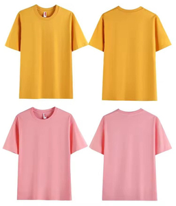 Camiseta de Hombre al por Mayor, 100% Algodón, Tejido de Punto Grueso de 200g, Cuello Redondo, Logotipo Frontal Impreso en Serigrafía, Transpirable, Holgada - Product Image 5