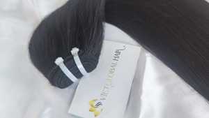 Cutícula alinear Super doble dibujado Natural recto vietnamita crudo Natural extensiones de cabello humano doble dibujado mejor precio al por mayor - Product Image 3