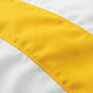 Combinaison de course homme à manches longues blanc-jaune, ignifuge, en polyester, pour moto et automobile, toutes saisons, taille adulte - Product Image 3
