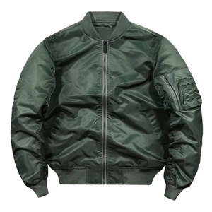 Veste bomber utilitaire pour homme personnalisable 100% polyester, de haute qualité, respirante, décontractée, pour l'hiver - Product Image 1