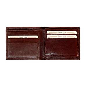 New Custom Made Leather <b>Wallet</b> with Embroidery Zipper & Hasp Closure Fashion Style High Quality Unisex <b>Wallet</b> - Product Image 4