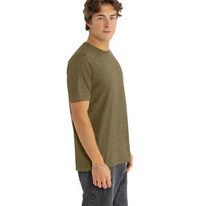 T-shirt col rond CVC ajusté de qualité supérieure pour homme Next Level (6200) – T-shirts décontractés en coton à coupe ample pour festivals, grandes tailles - Product Image 3