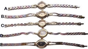 นาฬิกาข้อมือผู้หญิงสุดหรู ขายดี ผลิตจากโรงงานในอินเดีย เครื่องควอตซ์คุณภาพสูง กันน้ำ พร้อมฟังก์ชั่นบอกวันที่ ดีไซน์ทันสมัย ขายส่ง - Product Image 5