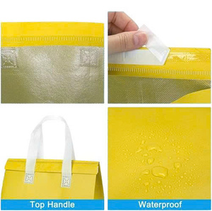 Sac isotherme CENPLAS NW-F en non-tissé thermosoudé, recyclable, pour pique-nique, courses, déjeuner, lait, aliments, gâteaux - Vente en gros - Product Image 6