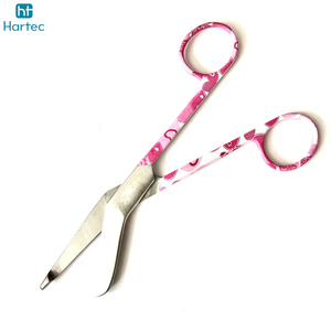 Tijeras de vendaje de 7.5 pulgadas de acero inoxidable, instrumento médico para quitar vendajes, uso hospitalario, tijeras quirúrgicas duraderas, recién llegadas - Product Image 3