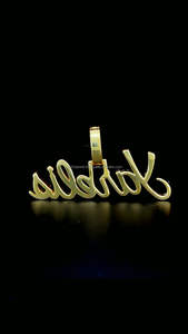 จี้เพชรรูปตัวอักษรฮิปฮอปแร็ปเปอร์ VVS Moissanite ทำจากเพชรสั่งผลิตได้ในราคาที่ดีที่สุดกับเงิน925 - Product Image 2