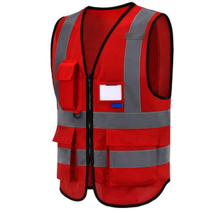 Chaleco de Alta Visibilidad ANSI Clase 1 sin Mangas de la Mejor Calidad, Logotipo Personalizado, Impermeable, Ropa de Trabajo de Venta Caliente para Adultos, Envío a Domicilio - Product Image 2