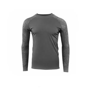 Camiseta de Compresión Unisex Personalizada de Manga Larga para Gimnasio, Ropa Deportiva Transpirable y Ecológica de Poliéster de 180g, Protección contra Rozaduras para Entrenamiento - Product Image 2