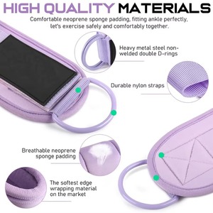 Sangles de cheville robustes pour hommes et femmes, protection des mains, bonne qualité, sangles de cheville pour musculation, personnalisables, étiquette privée - Product Image 5