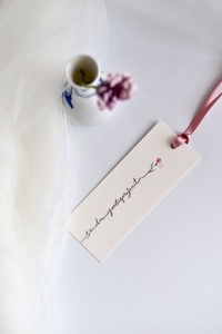 Handmade Biodegradable Cotton Paper Tags 2x4 Inches Grow Paper Customizable Labels for Jewelry Apparel & Gifts Artisan Tags - Product Image 1