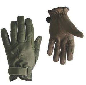 Gants d'équitation professionnels en cuir pour homme, anti-fissures, compatibles écran tactile, fermeture auto-agrippante, doigts entiers - Product Image 2