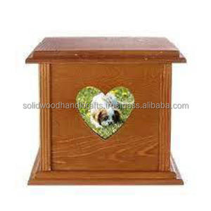 Funeral Wooden Urn <b>Box</b> for Pet Ashes Wood Cremation Urns for Cat and Dog Ashes <b>Keepsake</b> Urns at Low Price - Product Image 2