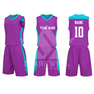 Conjunto de Uniforme de Baloncesto Sublimado con Estampado Personalizado, 23 Camisetas sin Mangas con Cuello en V, Uniformes de Poliéster que Absorben la Humedad, Unisex para Adultos, para Todas las Temporadas - Product Image 2