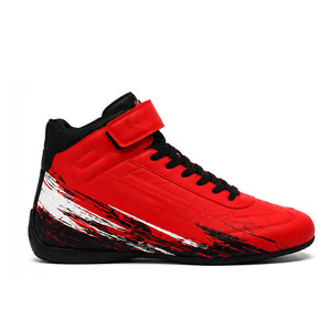 Zapatos de Carreras de Tobillo Resistentes para Hombre, Calzado de Carreras Ligero y Flexible, Ajuste Cómodo con Diseño de Suela Antideslizante - Product Image 1