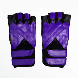 Gants de musculation antidérapants de qualité supérieure avec support pour les poignets, respirants, demi-doigts, pour la salle de sport et l'entraînement sportif, unisexes - Product Image 3
