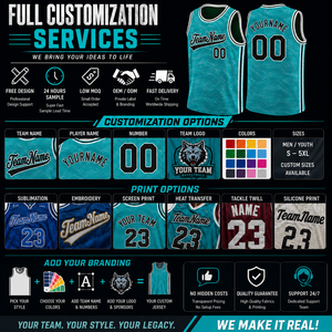 Custom Tackle Basketball Jersey Tackle Twill Sublimation Print Player Name Number Breathable Quick Dry Anti-Bacterial Plus Size - Product Image 2