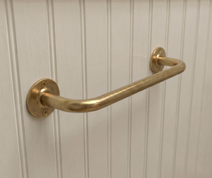 Modern and Simple Brushed Brass Towel Rack Towel Rod Home Apartment <b>Bathroom</b> Storage Hardware <b>Accessories</b> - Product Image 1