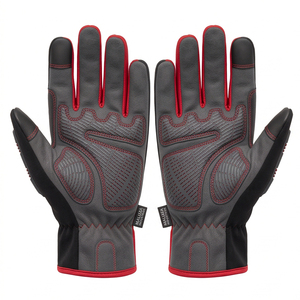 Guantes Mecánicos de Cuero Sintético Premium con Protección de Nudillos Anti-Impacto TPR y Palma Acolchada para Seguridad Automotriz - Product Image 2