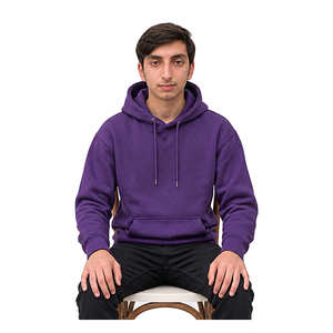 Sudadera con capucha personalizada para hombre, de forro polar grueso, estilo oversize, ropa urbana de marca privada para marcas de ropa y minoristas - Product Image 5
