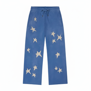Unisex Jogger <b>Trouser</b> Straight Graphic Sticker Print Sweat Pant Bulk Factory High Quality Oxford Fabric Breathable <b>Elastic</b> <b>Waist</b> - Product Image 1