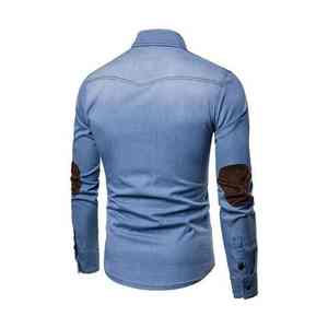 Blouson Bomber en Jean Slim Fit pour Homme, Réversible, Séchage Rapide, Respirant, Anti-UV, Écologique, Vintage, Haute Qualité, Vente en Gros - Product Image 2