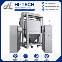Système de mélangeur à trémie élévatrice automatique de type HTD personnalisé, mélangeur de poudre et granulés pour conteneurs IBC