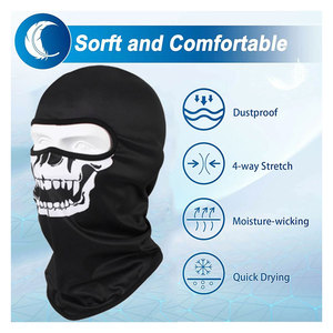 <b>Balaclava</b> Full Face Mask UV Protection <b>Ski</b> Sun Hood Tactical Mask for Men Women Breathable Lightweight Windproof Dustproof - Product Image 3