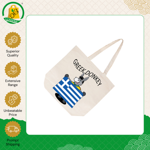 Sacs de courses en toile imprimés écologiques avec poignée intégrée, design élégant et motif de logo personnalisé, pour un usage quotidien - Product Image 4