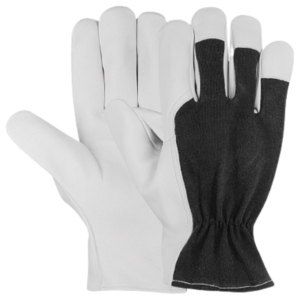 Top-Ranked Sheep Grain Leather Driving <b>Gloves</b> Breathable Heavy Duty Construction for Gardening <b>Driver</b> Work Abrasion Resistant - Product Image 6
