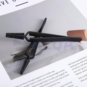 Stainless Steel Body Jewelry Ball Holding Tweezers With Self <b>Retaining</b> Lock For <b>Piercing</b> Removal And Jewelry Changing - Product Image 4