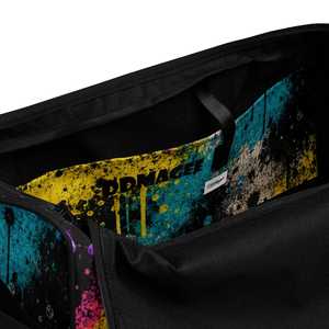 Sac de sport coloré à motif éclaboussures de peinture, en polyester, avec fermeture éclair, pour voyage, gym, usage quotidien, style durable - Product Image 6
