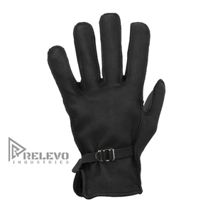 Guantes de Cuero Genuino de Alta Calidad, Unisex, Suaves, Cómodos, Transpirables, con Logotipo Personalizado Disponible en la Parte Delantera y Trasera para Cierre Completo - Product Image 2