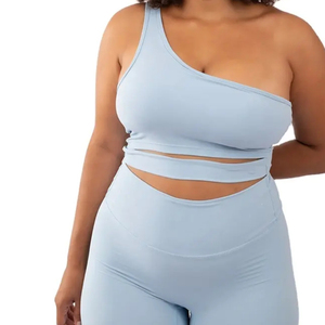 <b>Women</b> <b>Backless</b> Sports Bra Padded Yoga Gym Fitness Workout Crop <b>Top</b> Custom Private Label Activewear Wholesale Supplier - Product Image 1