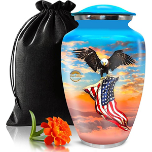Wholesale Wooden <b>Ashes</b> <b>Box</b> for Funeral Industry Premium Cremation Urn with Natural Wood Grain Handmade Wooden Urn - Product Image 4