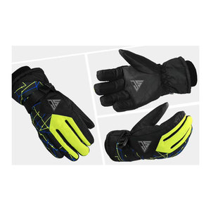 Guantes de nieve térmicos, impermeables, cortavientos, con pantalla táctil y logotipo personalizado para hombres y mujeres - Product Image 2