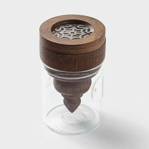 Premium Quality Lightweight <b>Wooden</b> Acrylic Bakhoor <b>Burner</b> for Home Fragrance Incense Holders Available for Sale Made in India - Product Image 2