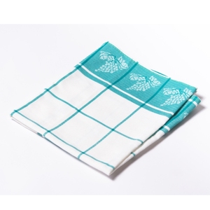 Serviettes de cuisine professionnelles d'Inde, design à carreaux, super absorbantes, en coton. - Product Image 6