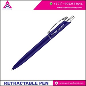 Stylo à bille roulante en métal personnalisé le plus vendu utilisé à l'école avec un stylo en or rose satiné Pixel de haute qualité publicitaire - Product Image 3