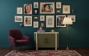 Aparador Moderno de 2 Puertas de Roble Macizo para Sala de Estar - Almacenamiento Resistente al Agua con Diseño Minimalista - Product Image 4