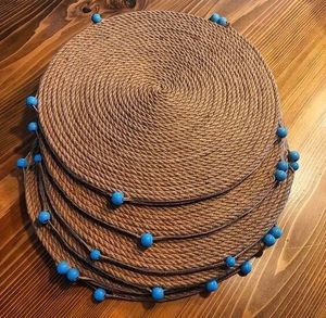 Handmade from premium natural rattan for a stylish and elegant look. - Product Image 3