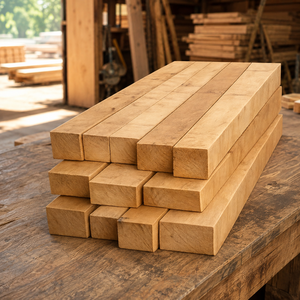 Planches de bois durables avec une finition naturelle, idéales pour la création de meubles, de murs, de revêtements de sol, d'étagères et de éléments architecturaux. - Product Image 1