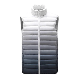 Chaleco de Golf Personalizado con Logotipo, de Lona Transpirable, Sin Mangas, Cortavientos, con Cremallera, para Invierno, con Relleno de Poliéster - Product Image 3